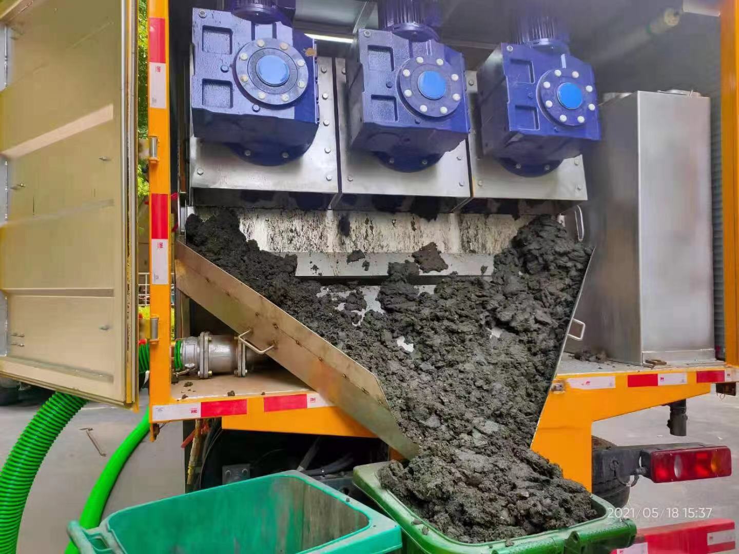 连江化粪池清掏城市维护站-泥浆净化干湿分离处理